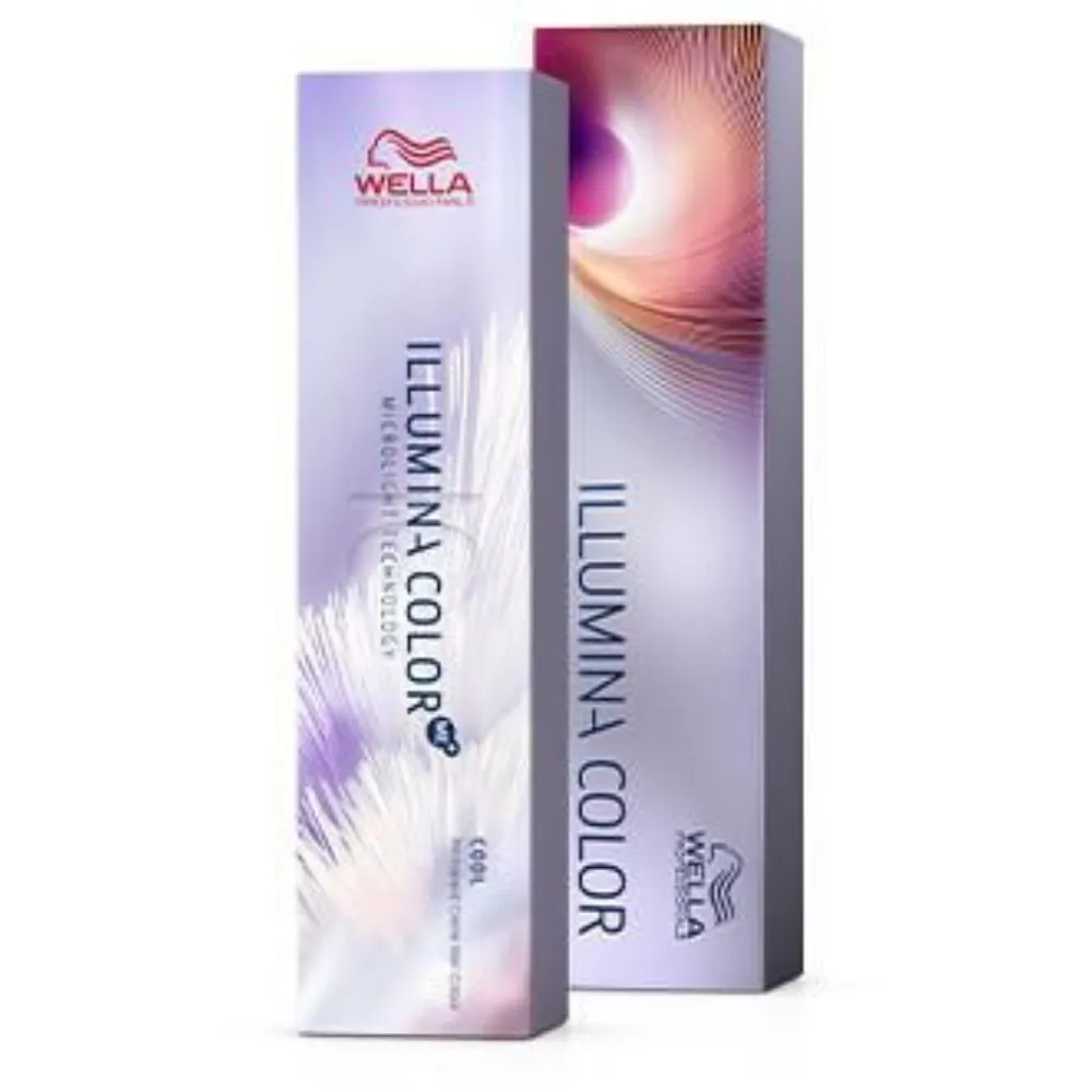 Wella Crema Colorante Illumina Color 60ml – 5.81 Castaño Claro Perla Ceniza